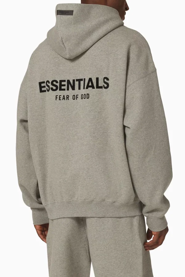 Beige Essentials Hoodies