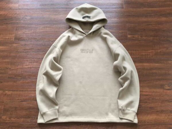 Essential Logo Off White Hoodie