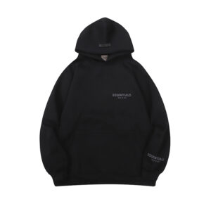 Essentials Fear of God Basic Black Hoodie