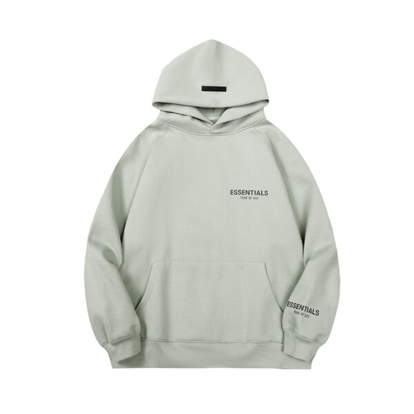 Essentials Fear of God Basic Matcha Green Hoodie