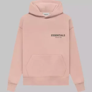 Pink Essential Basic Hoodie